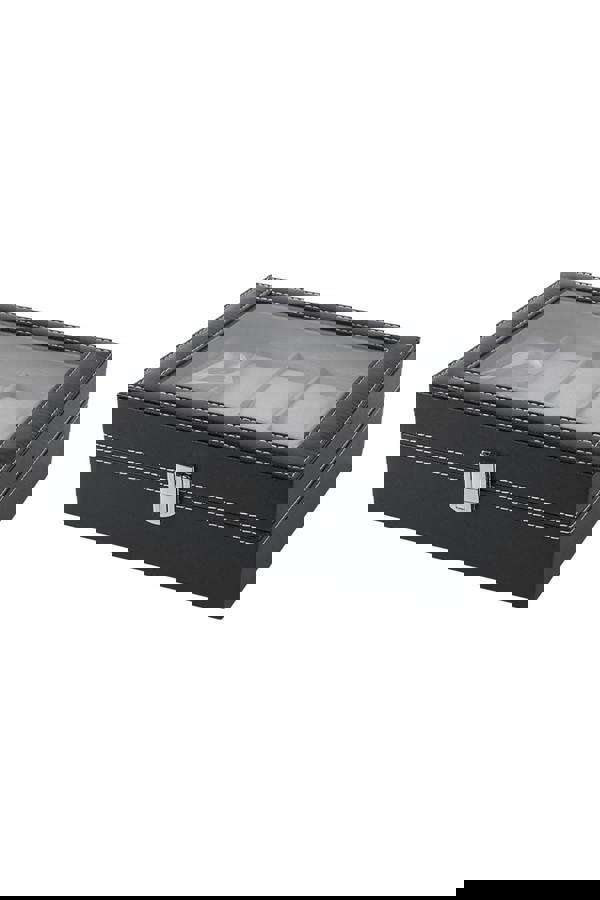 Living and Home High Quality Faux Leather Watch Storage Box  with 10 Slots