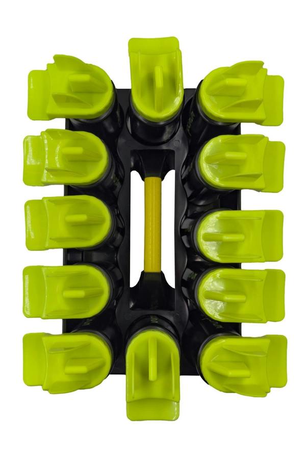 Bottle Carrier Set with 12 Reusable Sports Bottles – Team & Gym Use - Optimum