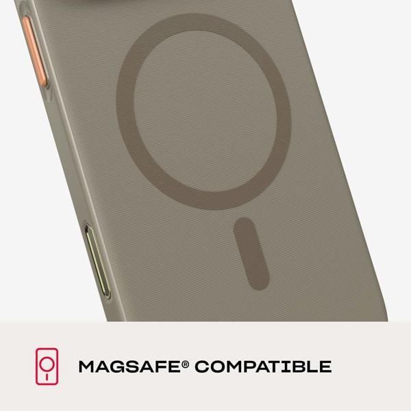 Tech21 Evo Pulse Fauxven Case with MagSafe for iPhone 17/18 Pro Max 6.9" Espresso - T21-11681