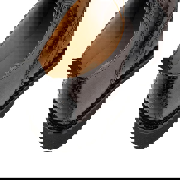 Embassy London The Nightfall - Grey & Black - Mens Leather Brogue Shoe