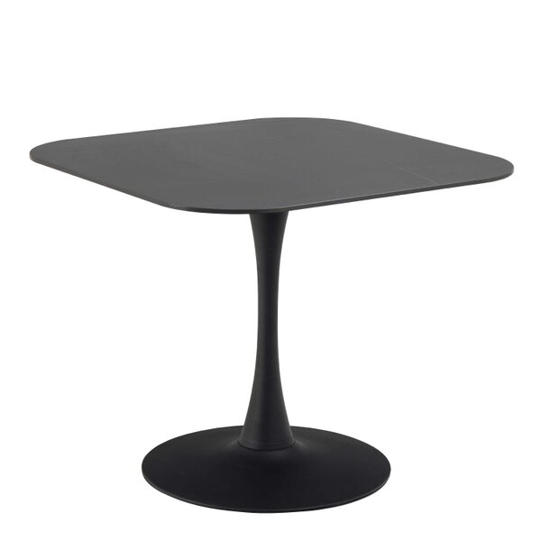 Wyld Haus Cloverfern Black Ceramic Square Dining Table