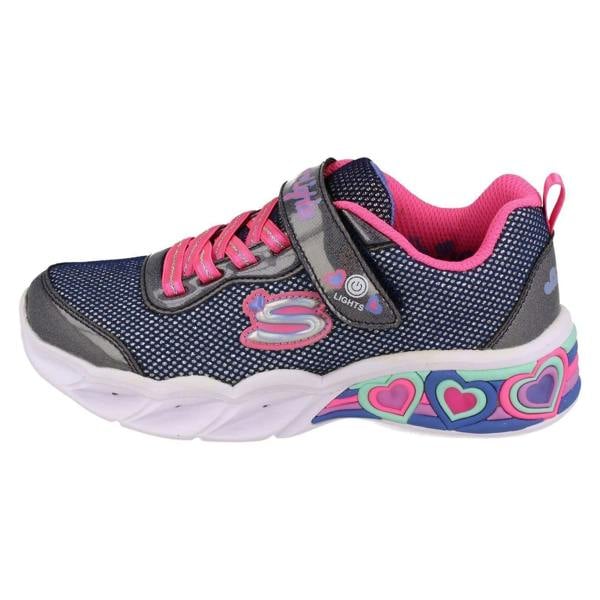 Skechers Girls Skechers Light Up Trainers Shimmer Spells 302304