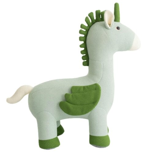 CROCHETTS Large winged unicorn plush with auxiliary seat for children LT-FTDJS