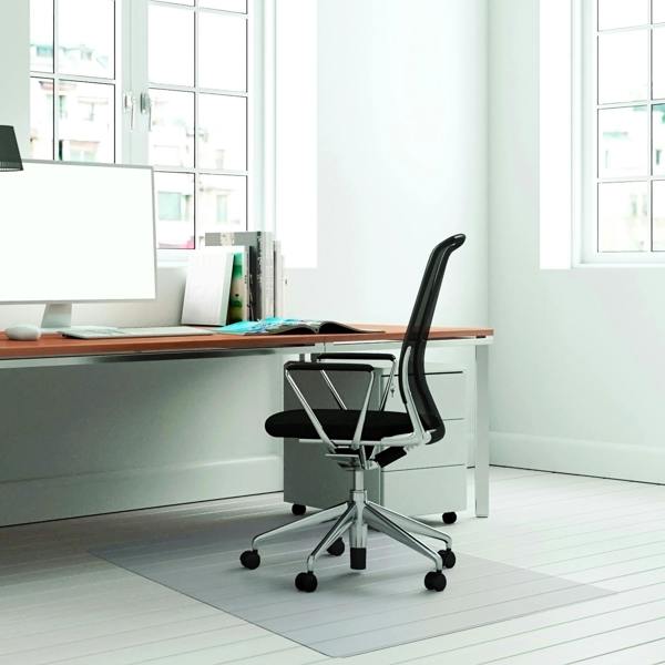 Floortex Cleartex® Advantagemat® Plus APET Chair Mat for Hard Floors. Rectangular - 90cm x 120cm