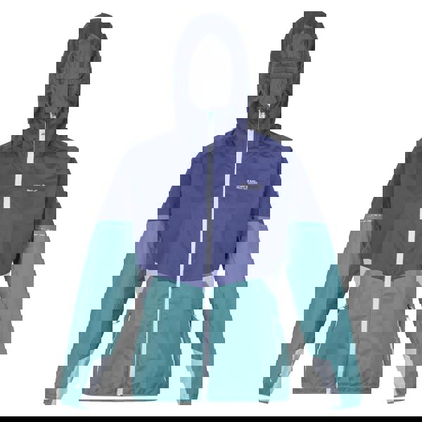 Regatta Womens/Ladies Tarvos V Lightweight Soft Shell Jacket - Bristol Blue/Dusty Denim - 