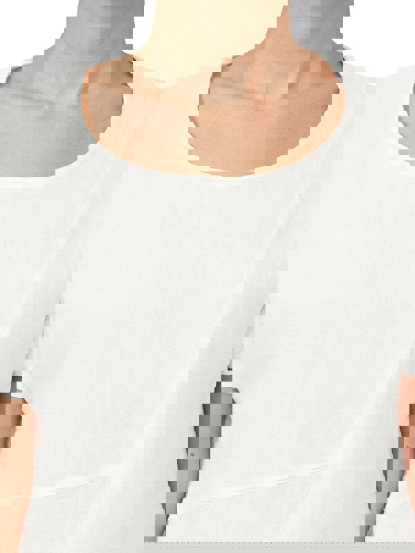 PennyPlain Crosshatch Top - Ivory