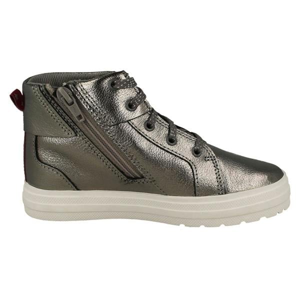 Clarks Childrens Clarks Animal Detailed Lace Up Ankle Boots Nova City