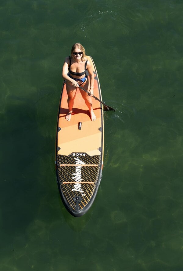 Aquaplanet PACE Plus 11'8" Inflatable Paddle Board Package - Ember
