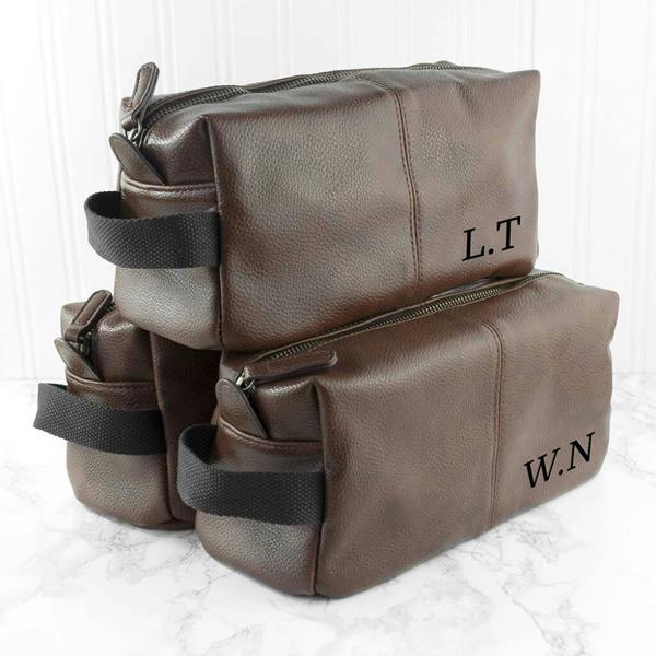 Personalised Wash Bag - alternative angle