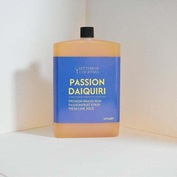 Letterbox Cocktails Passion Daiquiri Mini - Premium Letterbox Cocktail Gift