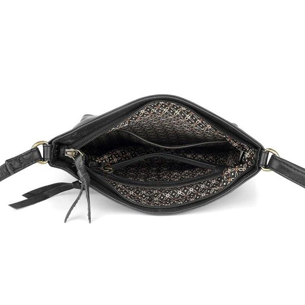 Black Washed Cancun Large Crossbody Bag Lupita – 1200 05