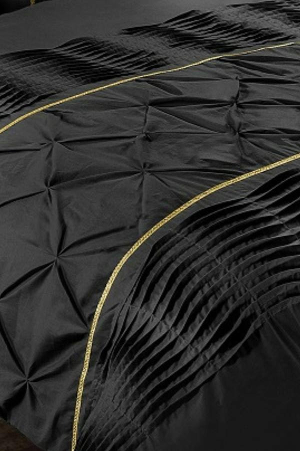 Eleanor Black Duvet Cover Set