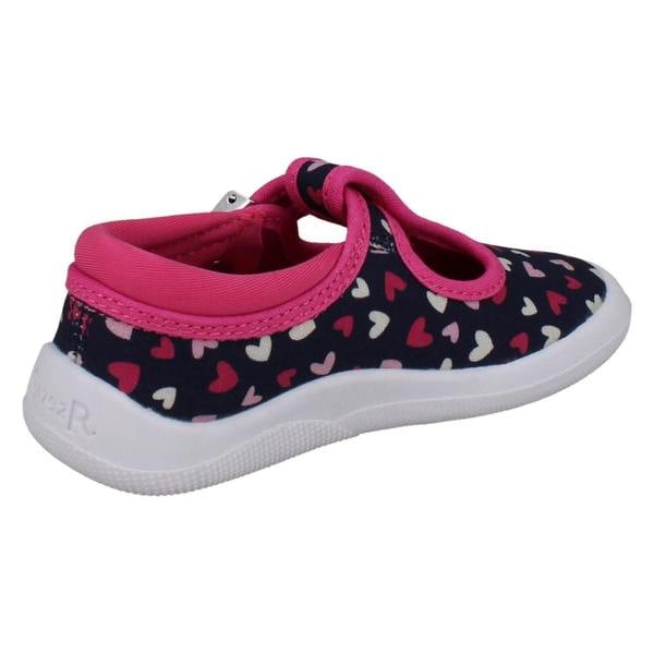 Start-rite Kids Startrite First Walking Canvas T-Bar Shoes Wriggles T-Bar