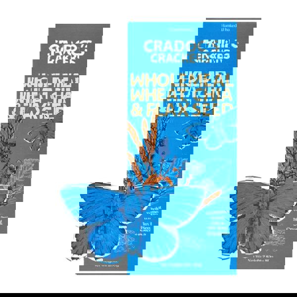 Cradoc's Wholemeal Wheat, Chia & Flax Seed Crackers (80g)