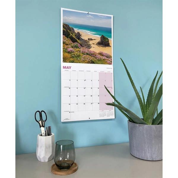 Beauty Of Cornwall Calendar 2027, Wall Calendars, Month To View, Travel, Gift