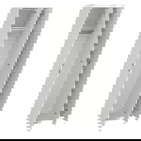 Furniture To Go Pepe Wardrobe with 3 doors in White