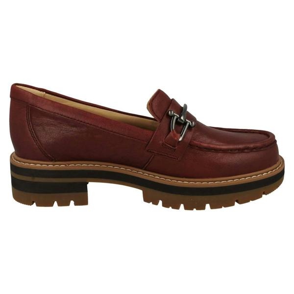Clarks Ladies Clarks Chunky Sole Loafer Inspired Shoes Orianna Bit