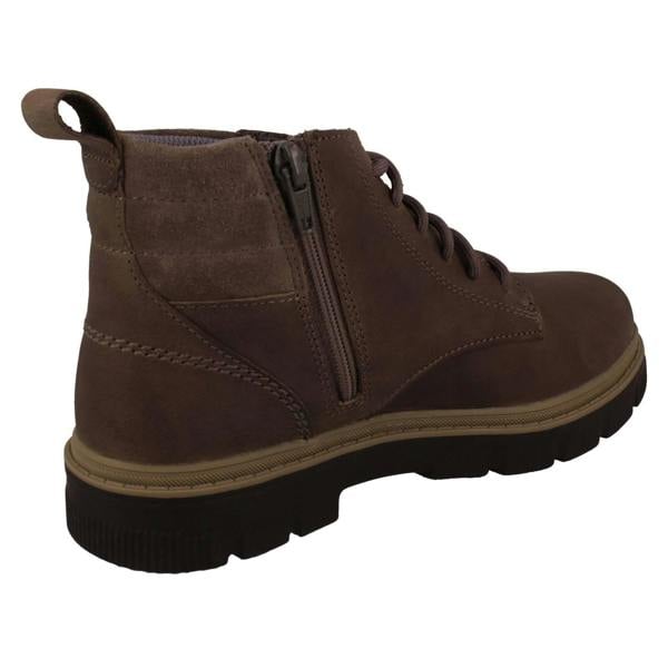 Clarks Boys Clarks Lace Up Ankle Boots Lorcam Trail