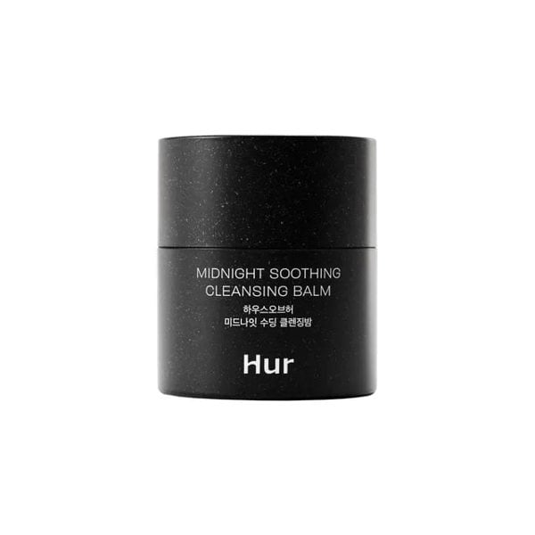 House of Hur Midnight Soothing Cleansing Balm – 50ml calming oil cleanser with Azulene and Lavender available at Atelier De Glow UK.