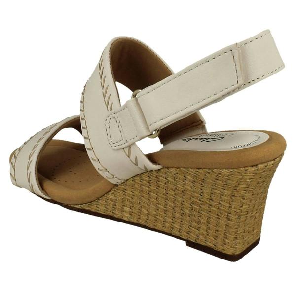 Clarks Ladies Clarks Wedge Sandals Kyarra Rose