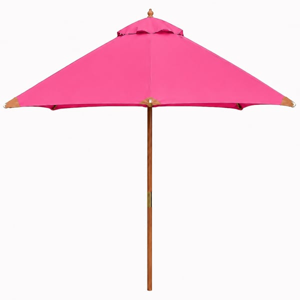 3m Premium Hardwood Garden Parasol Umbrella