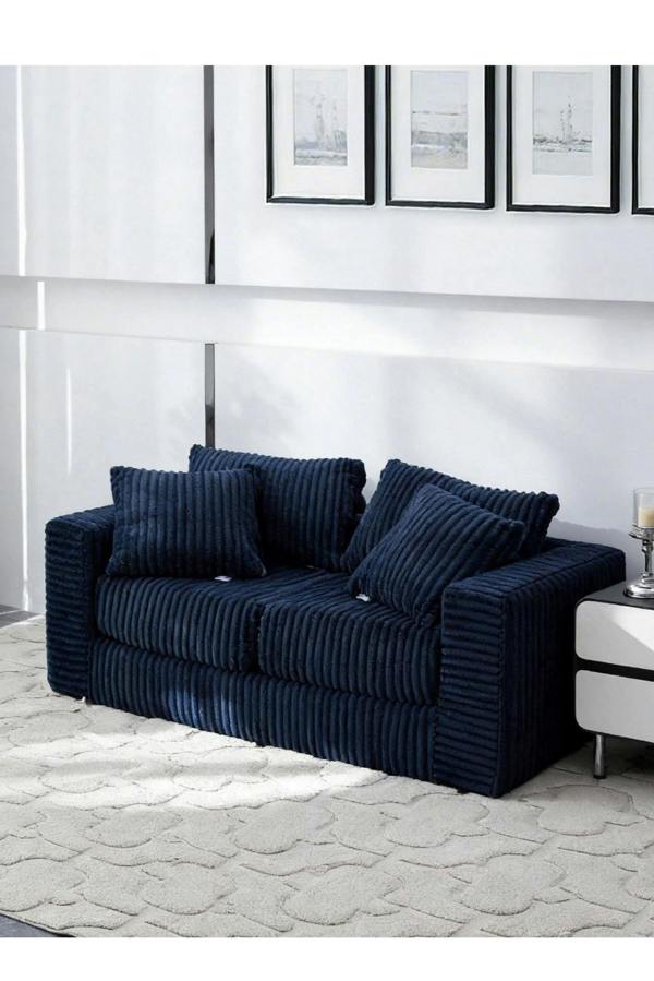 Groundlevel Camden 2 Seater Velvet Sofa