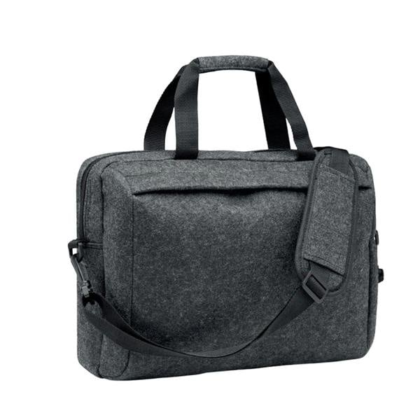 MidOcean Plana RPET Felt Laptop Bag - Stone Grey - 