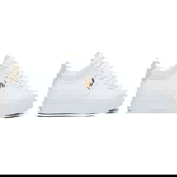 Ralph Lauren - Sayer Canvas Trainers - White