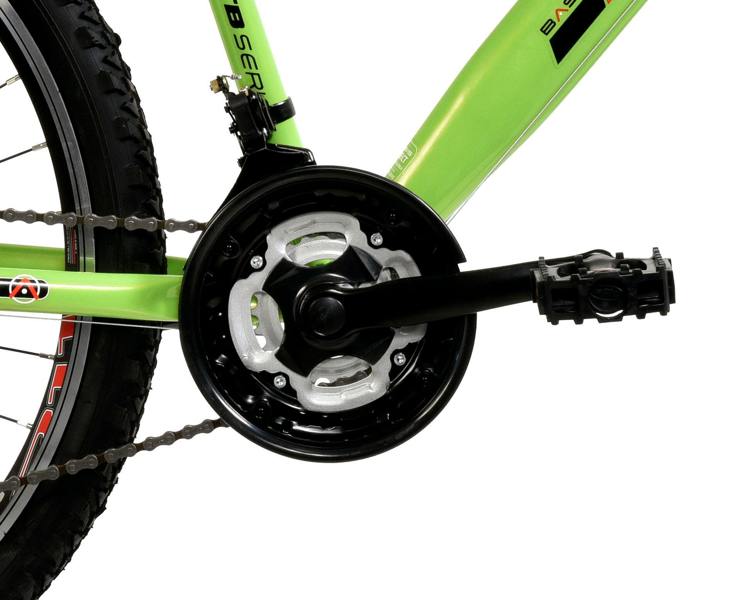 Basis Bikes Basis Connect Hardtail Mountain Bike, 26" Wheel - Green/Black