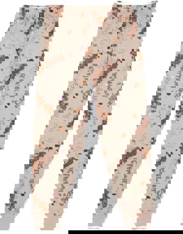 Marvel Groot Unisex KidsBrown Short Sleeve Long Leg Pyjama Set