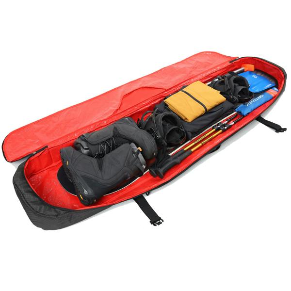 Goode Leisure Snowboard Travel Bag Nitro Cargo 169cm Padded Carry Case Raven Black