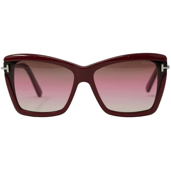 Tom Ford Leah Ft0849 69F Red Sunglasses