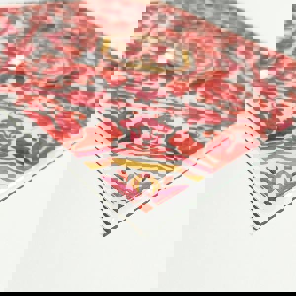 WALPLUS Moroccan Rose Red Mosaic Glossy 3D Sticker Tile 15.4 cm (6 in) - 16pcs in a pack