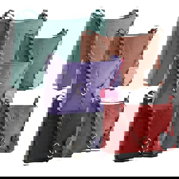 Mala Leather Anishka Heart Small Shoulder Crossbody