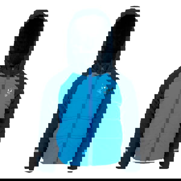 Regatta Childrens/Kids Animal Padded Jacket - Hydro Blue - 