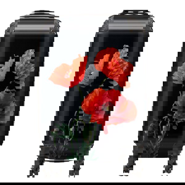 Warren Reed Poppies Suitcase