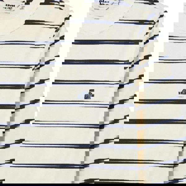 Ellesse Boys Giancarlo Long-Sleeved T-Shirt - Off White - 