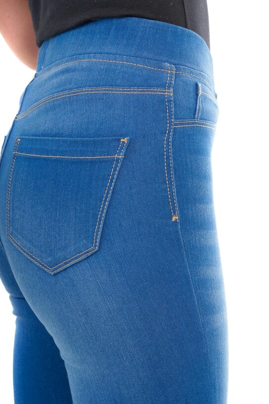 Smart Living Set of 2 Ladies Jegging - Bright Blue