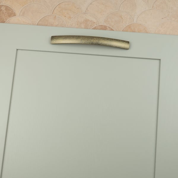 Handle & Home Antique Brass Bow Cabinet Handle