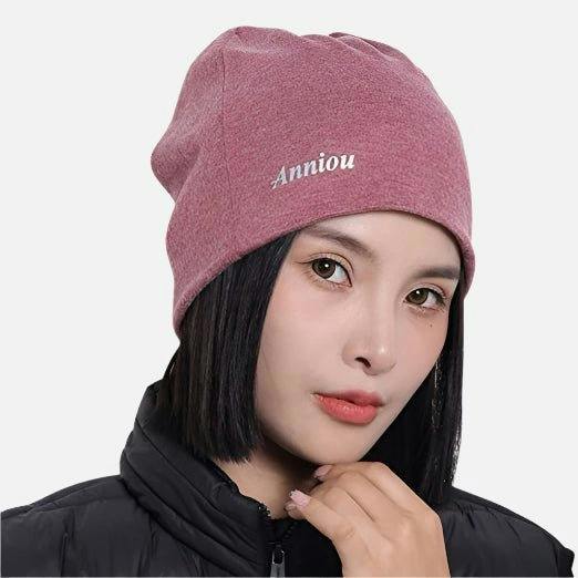 Anniou Soft Slouchy Beanie Hat - pink - One Size(56-60cm)
