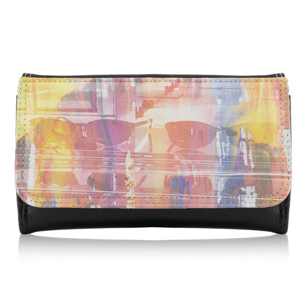 Benjamin Tate Design Shades Of Glam Maxi Purse