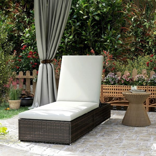 Rattan Single Lounge