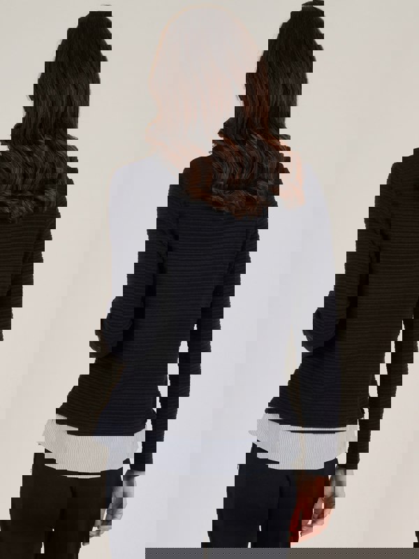 TIGI-Wear Shirt Detail Jumper