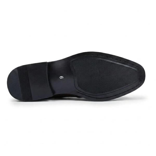 Dolcetto Men's Vegan Leather Double Monk Strap Loafers
