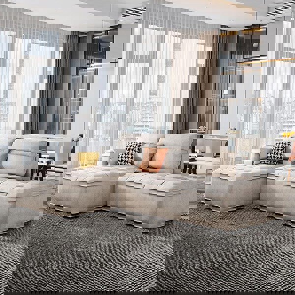 R97 Lou Two Seater, Three Seater, Four Seater, Five Seater Sofa, Corner Sofa, Leathaire-Weilai Concept-Weilai Concept