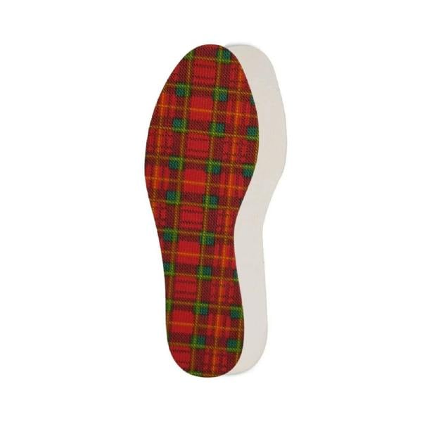 BIRCH Mens Tartan Foam Insoles - Cushioning Shoe Inserts