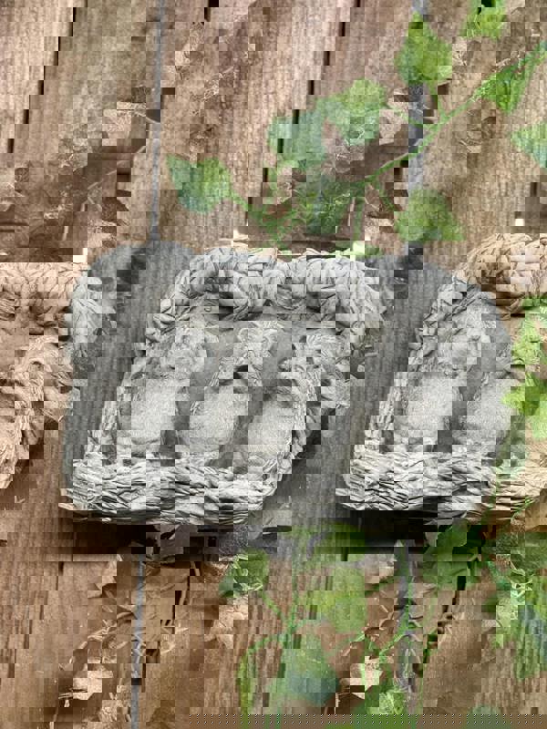 Cute Hedgehog family Stone Wall Plaque