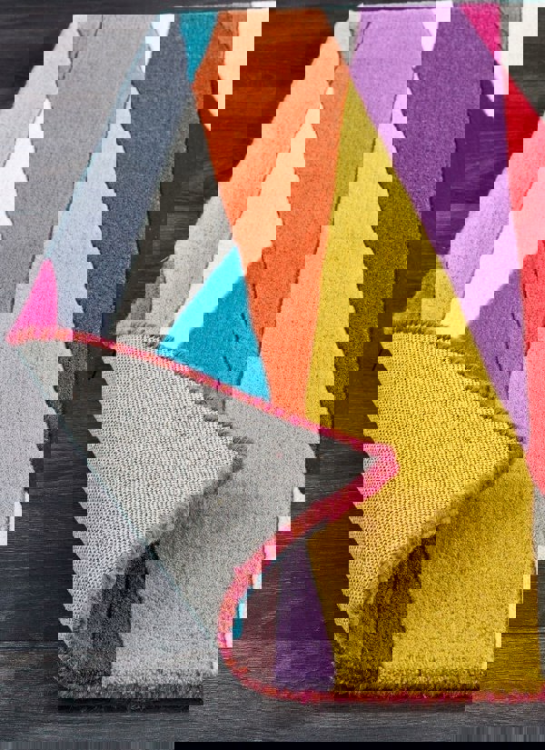 The Rugs Shard Wool Rug - Quality Geometric Design & Comfort