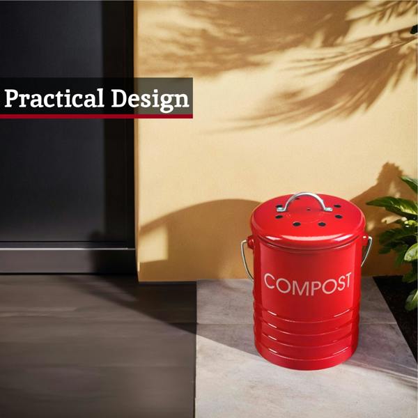Madison Compost Bin with Handle
