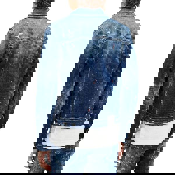 Dsquared2 Dan Jean Jacket Navy Blue W30